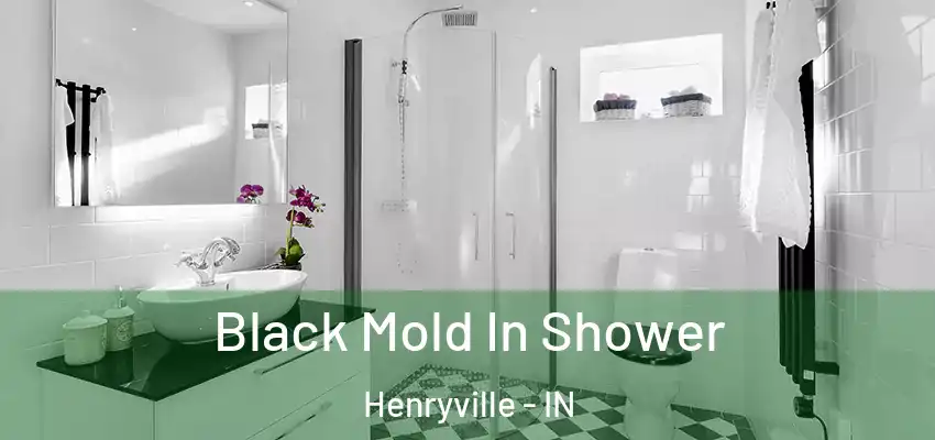 Black Mold In Shower Henryville - IN