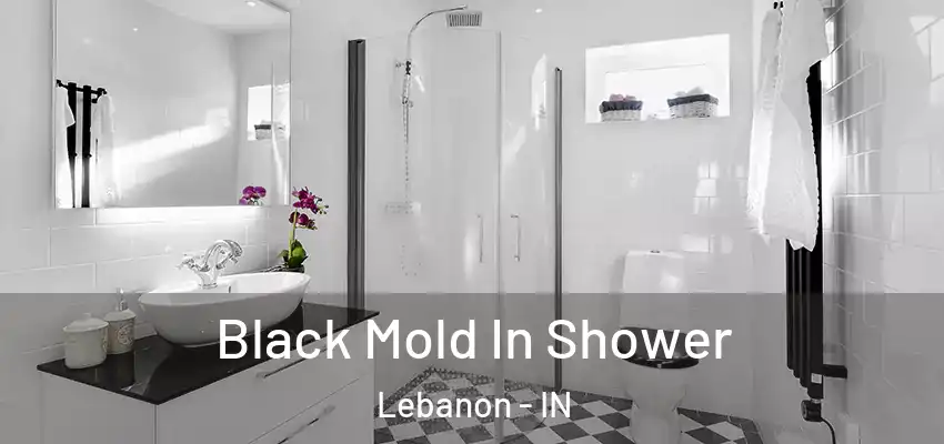  Black Mold In Shower Lebanon - IN