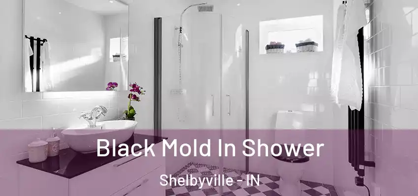  Black Mold In Shower Shelbyville - IN